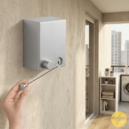 Tendedero Retráctil - Recupera espacio ✨