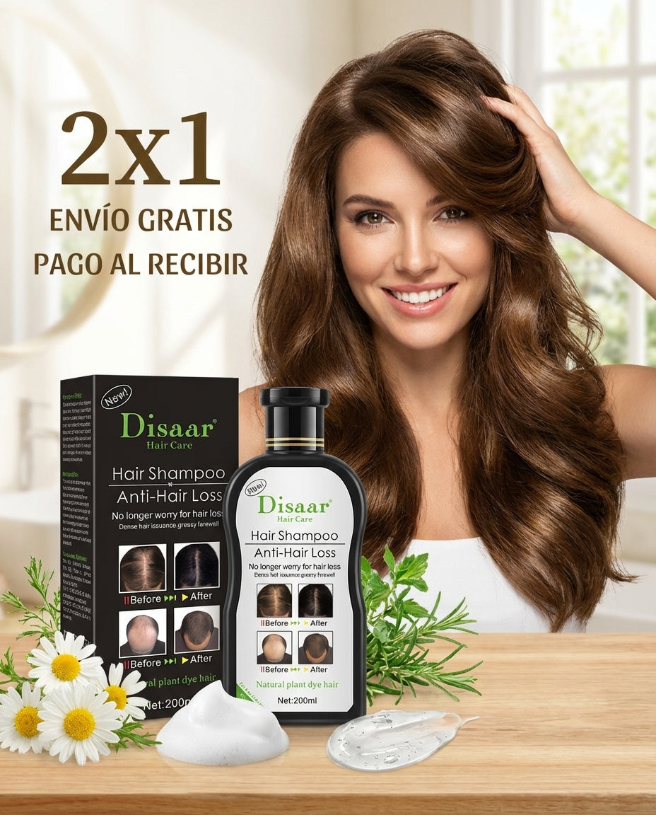 2x1 Champú Anticaída | Hair Care Disaar
