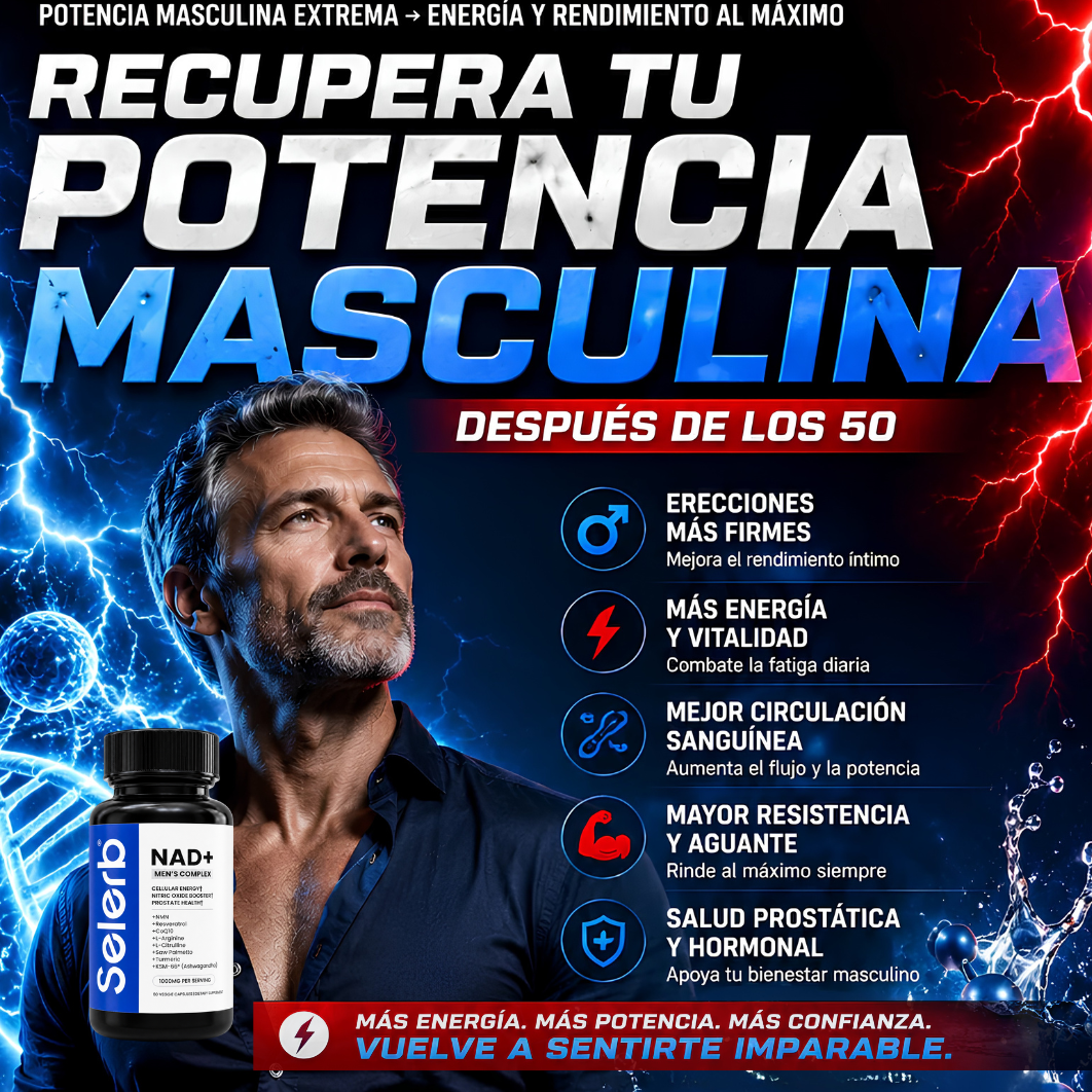 Selerb NAD+ | Optimiza tu energía celular 🔋