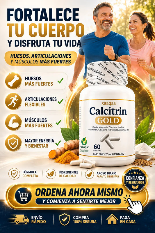 Calcitrin Gold® - Movilidad sin dolor articular 💪🏼