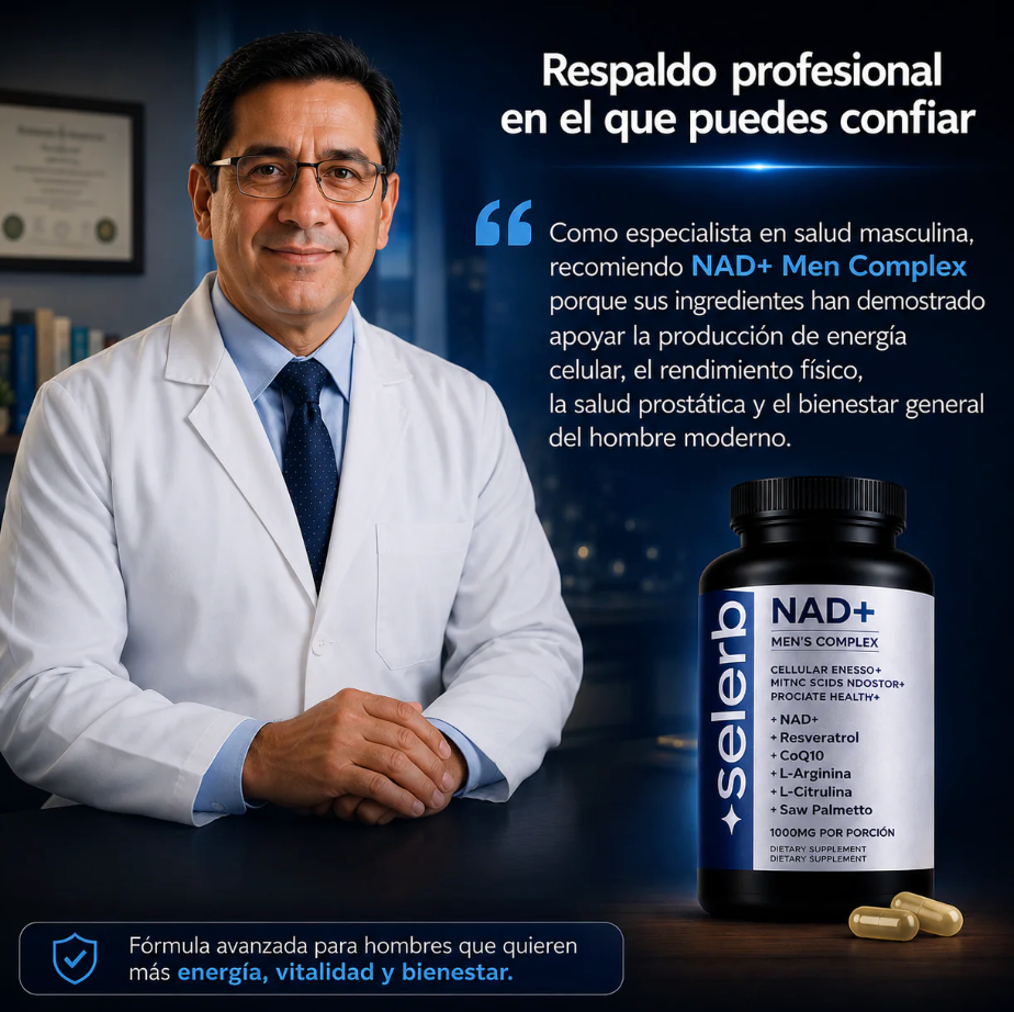 Selerb NAD+ | Optimiza tu energía celular 🔋