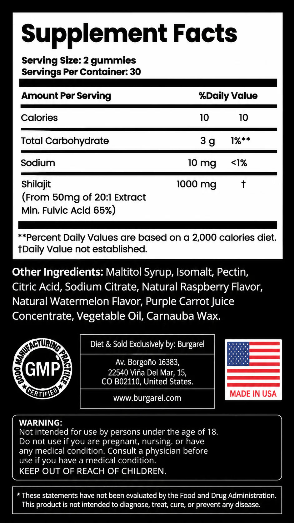 SHILAJIT GUMMIES™ | ¡Optimiza tu resistencia y rendimiento! 🍆 60Gummies