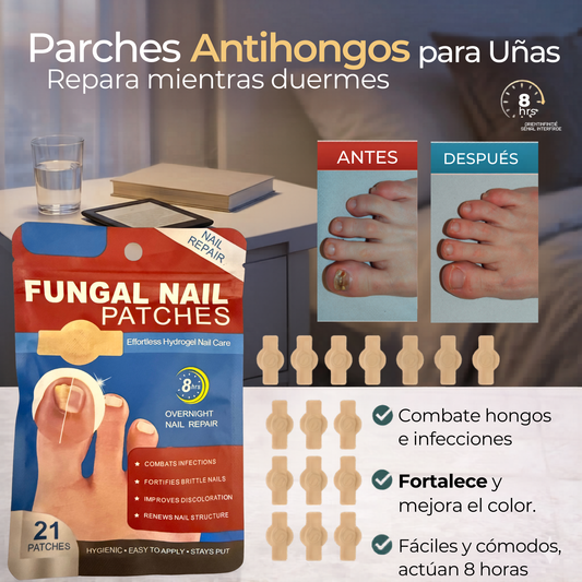 21 Parches Anti-Hongos | ¡Adiós a los hongos!