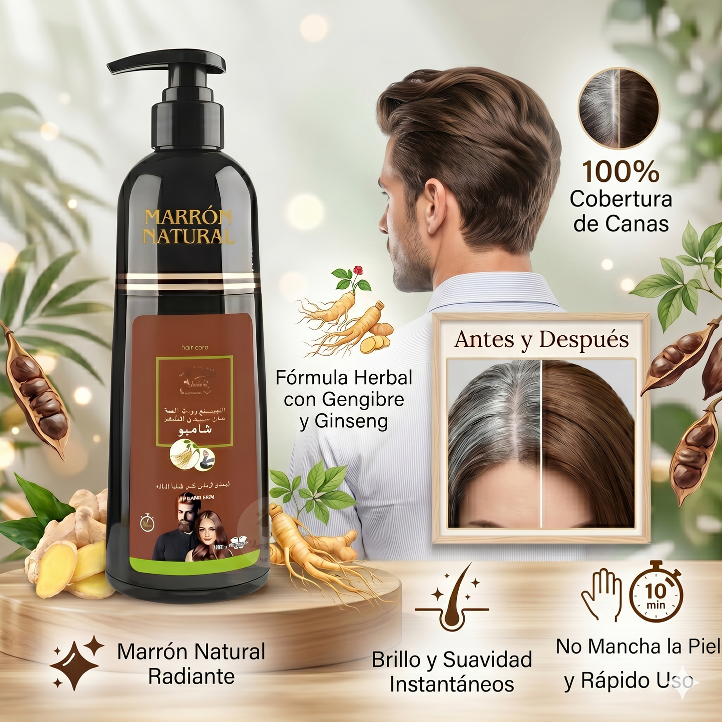 Ofanyia Pro | Cubre tus canas en un solo lavado🚿