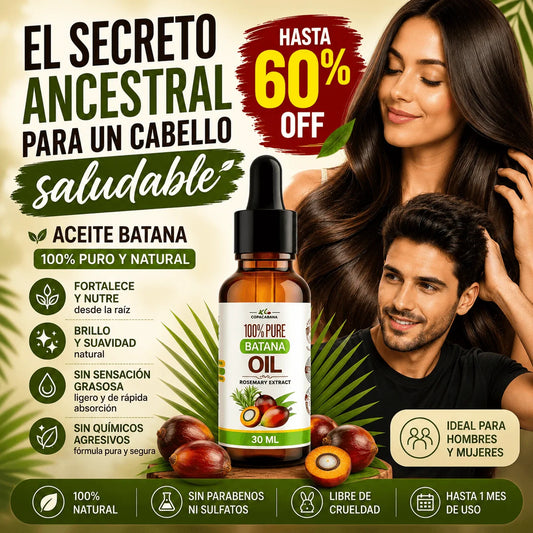 Batana Luxury | Estimula el Crecimiento Capilar 30 ml 💪🏼