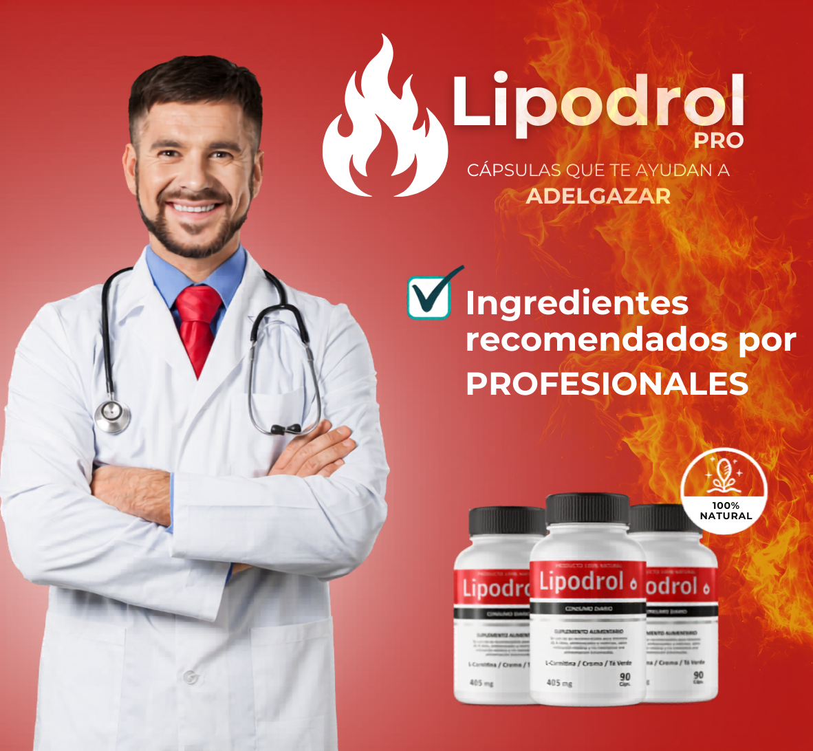 Lipodrol Pro - Activador metabólico de acción continua 🔥