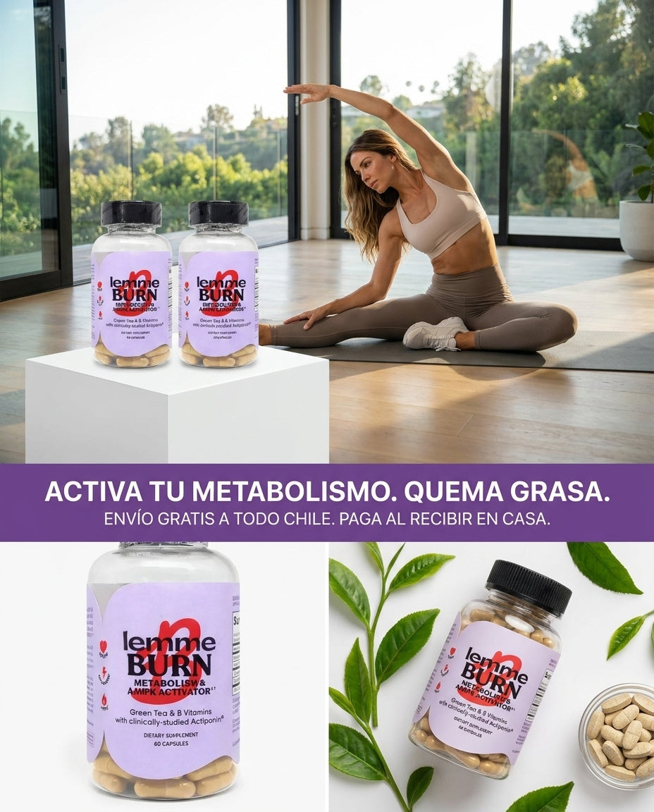 2 Lemme Burn | Controla antojos y activa tu energía 120caps